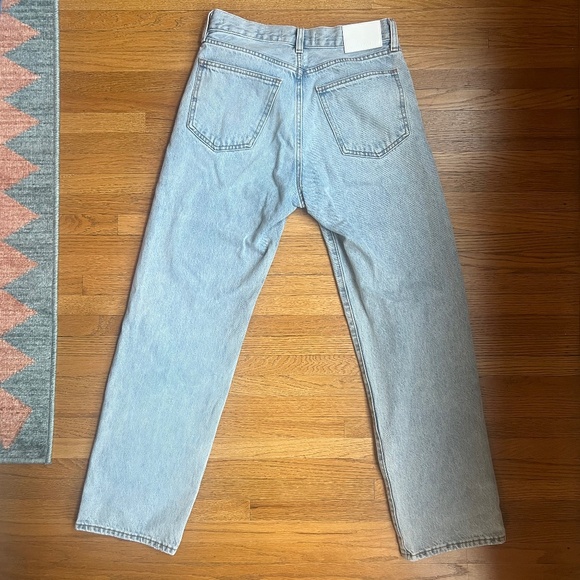 Aritzia Denim Forum The '90s Marlo Hi-rise Baggy Jean Sz 26 - Picture 3 of 4